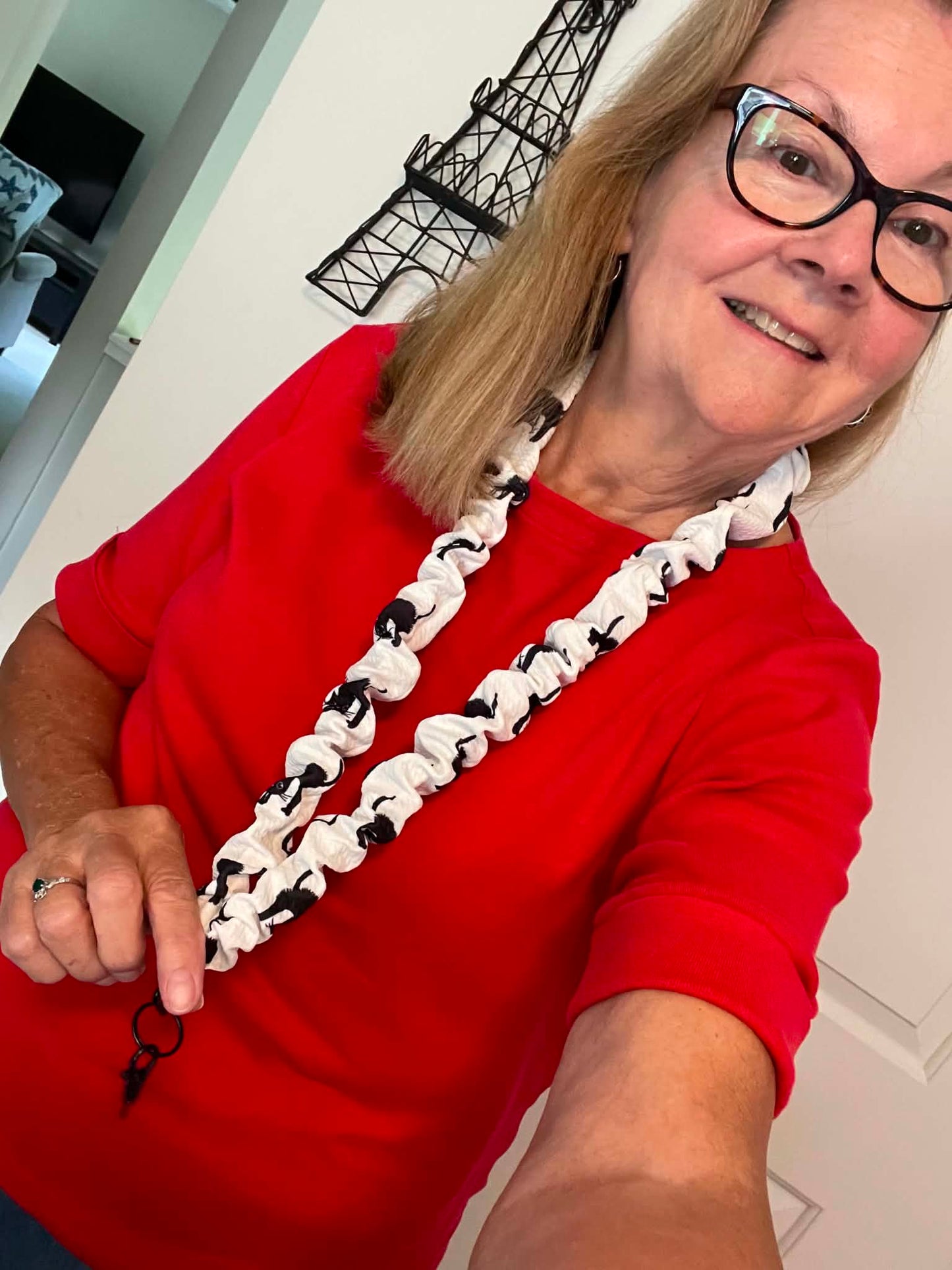 THE SALEM SCRUNCHIE LANYARD