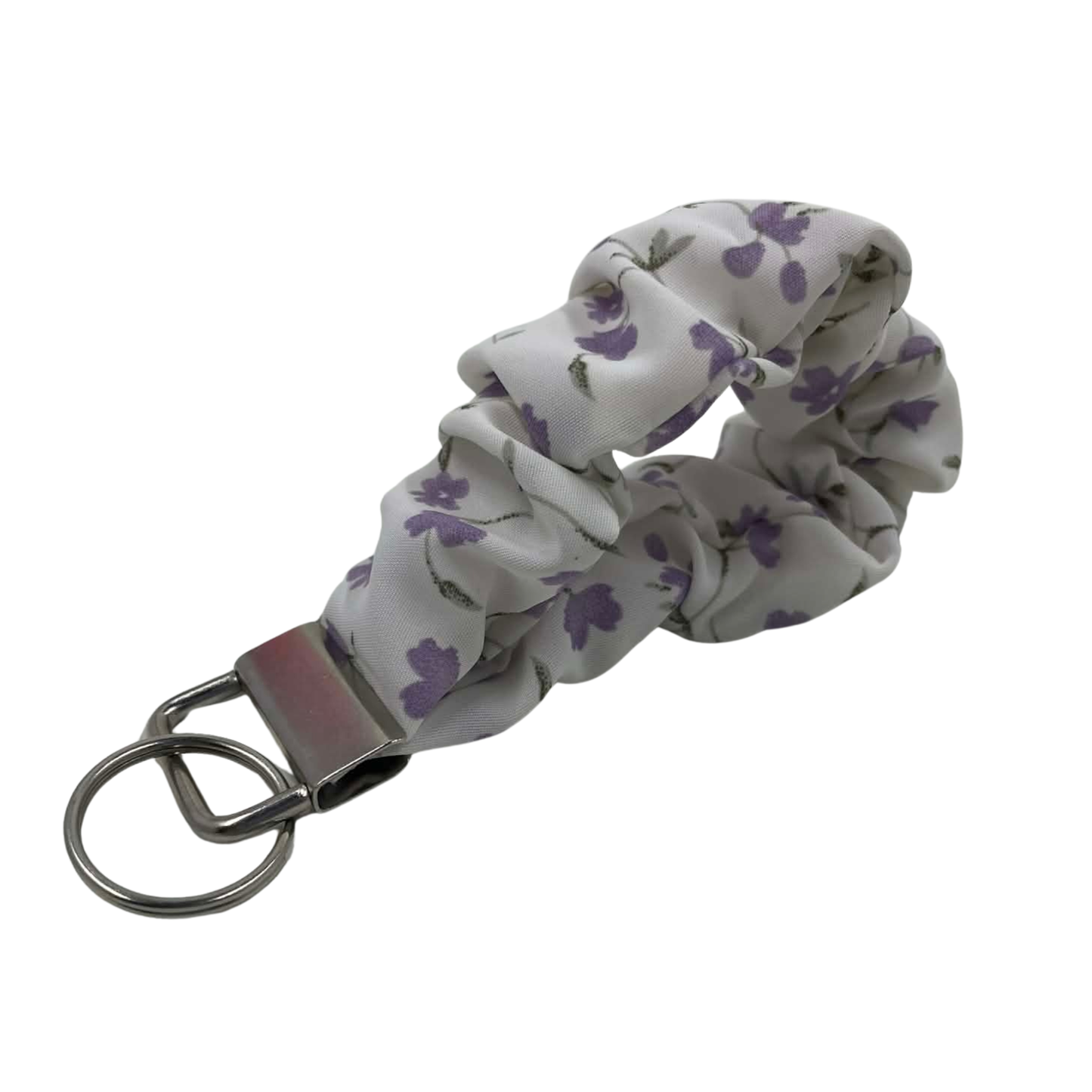 THE VIOLETTA SCRUNCHIE KEYCHAIN