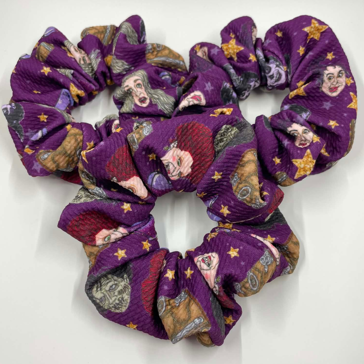THE WITCH SISTERS HALLOWEEN HAIR SCRUNCHIE