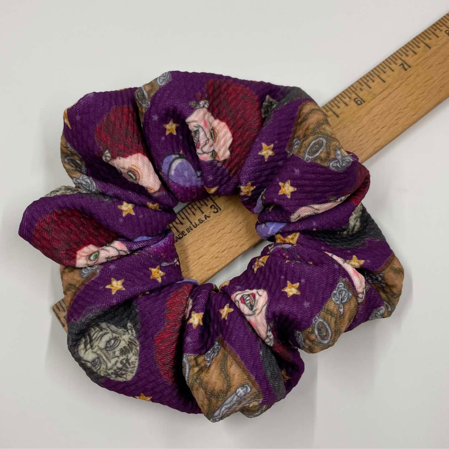 THE WITCH SISTERS HALLOWEEN HAIR SCRUNCHIE