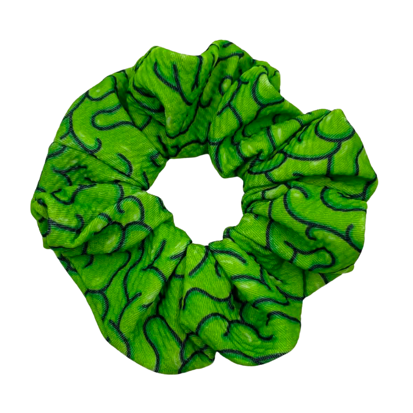 THE ZOMBIE BRAINS HAIR SCRUNCHIE