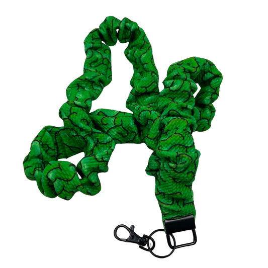 THE ZOMBIE BRAINS SCRUNCHIE LANYARD