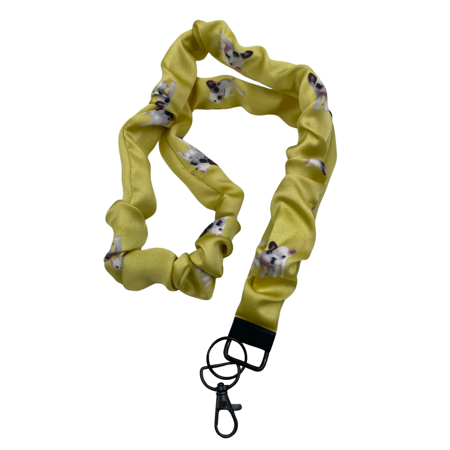 THE FRENCHIE SCRUNCHIE LANYARD