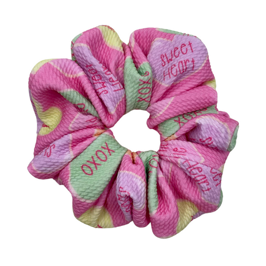 THE BE MINE VALENTINE XL SCRUNCHIE