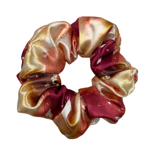 THE AUTUMN CHARMEUSE SCRUNCHIE