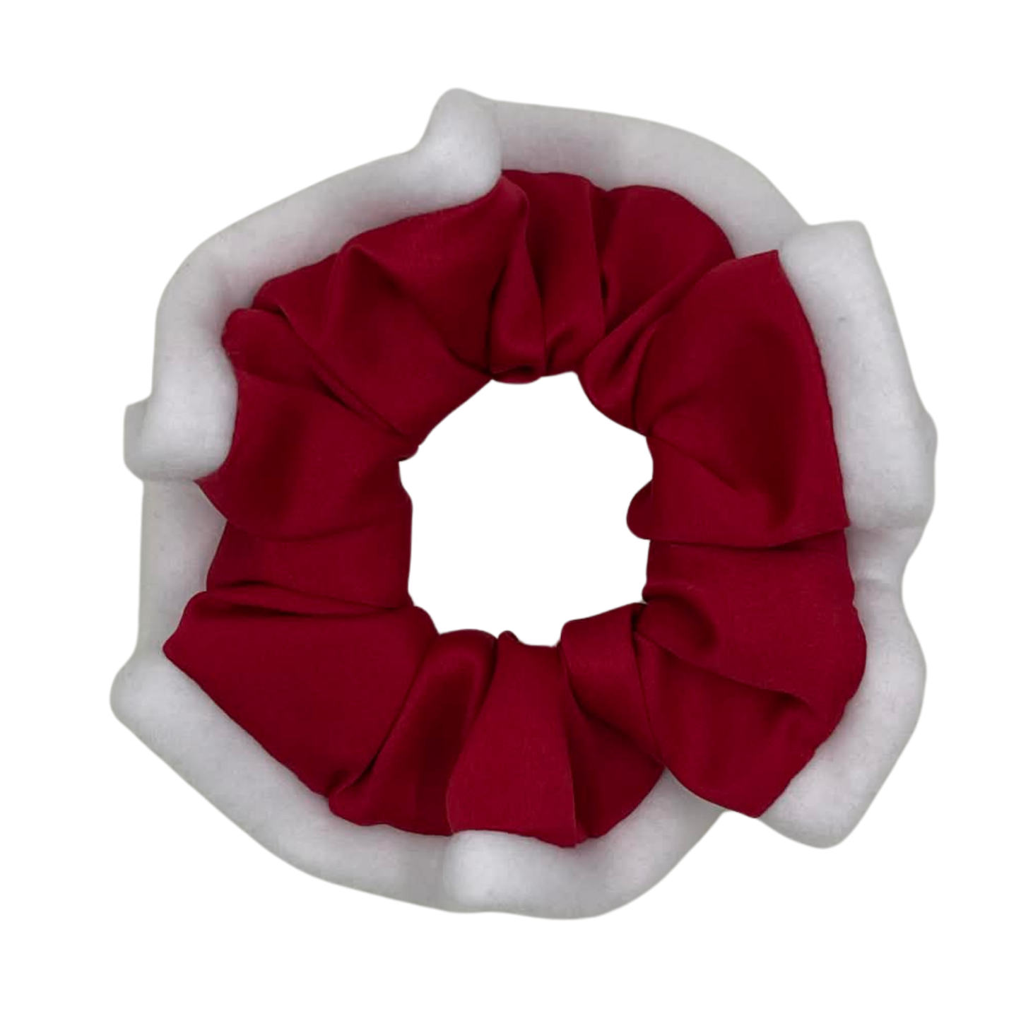 THE SANTA BABY SATIN HAIR SCRUNCHIE