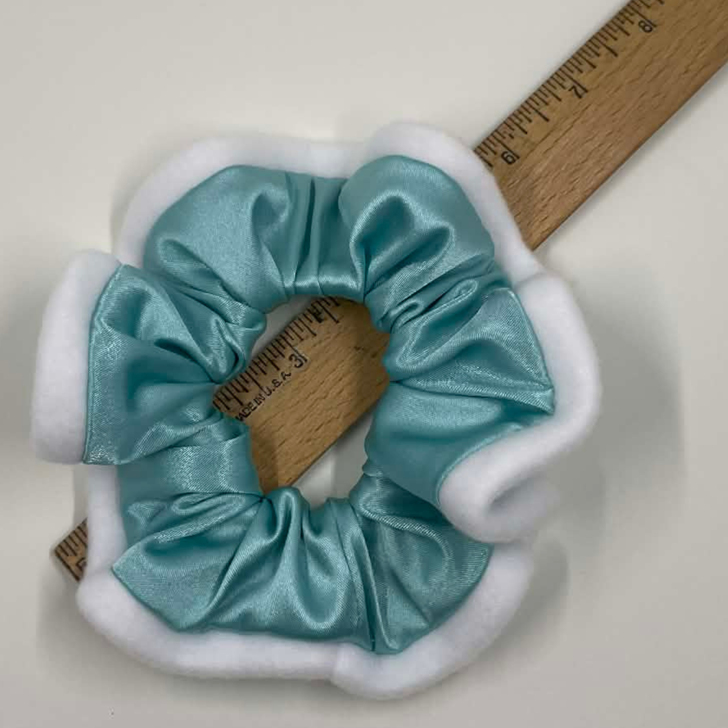THE SANTA BABY SATIN HAIR SCRUNCHIE