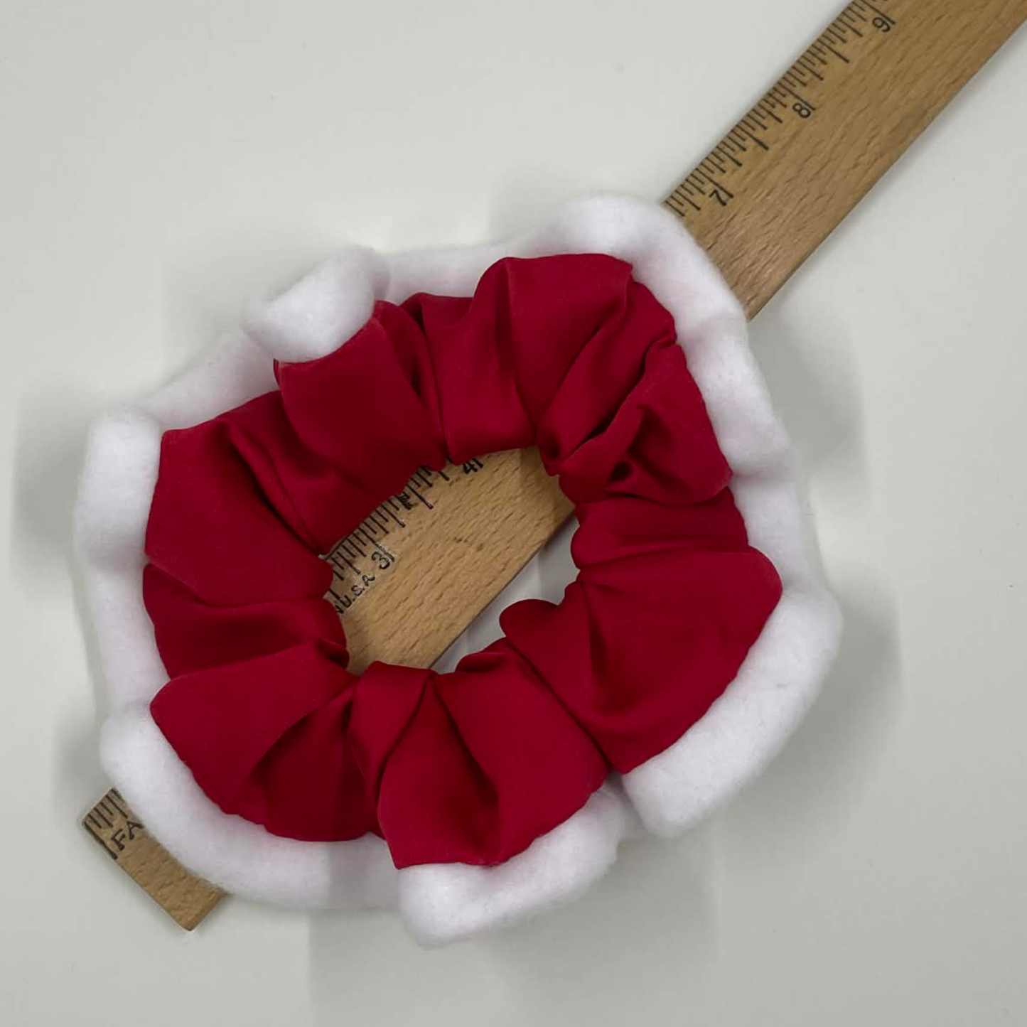 THE SANTA BABY SATIN HAIR SCRUNCHIE