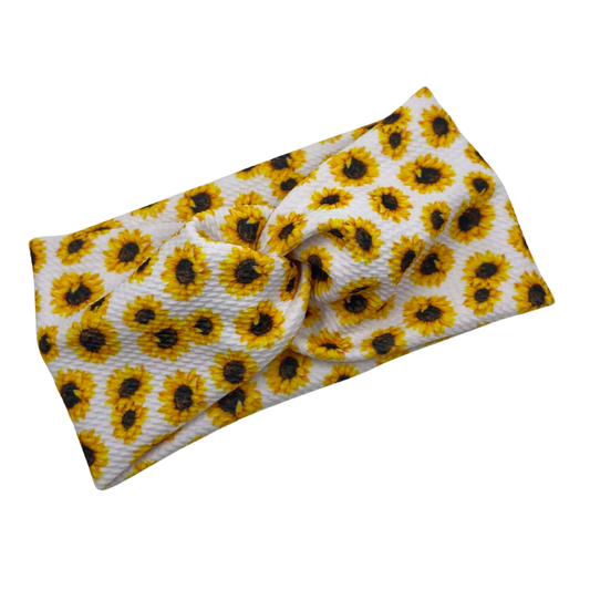 THE SUNFLOWER HEADBAND